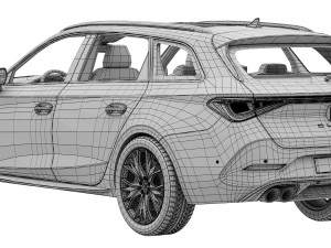 CUPRA Leon Sportstourer Modelo 3D