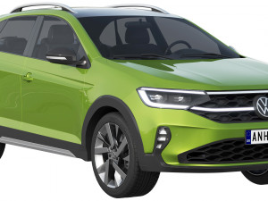 Volkswagen Taigo 2022 3D 모델