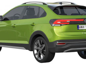 Volkswagen Taigo 2022 3D Model
