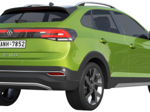 Volkswagen Taigo 2022 3D 모델