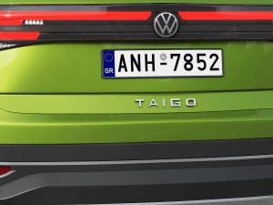 Volkswagen Taigo 2022 3D Model