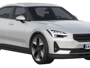 Polestar 2 2023 3D Model