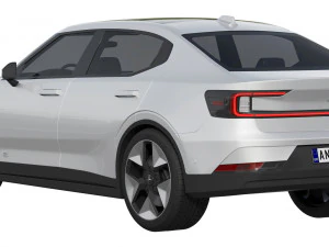 Polestar 2 2023 3D Model