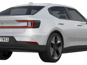 Polestar 2 2023 3D Model