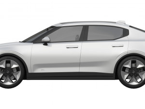 Polestar 2 2023 3D Model
