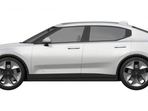 Polestar 2 2023 3D Model