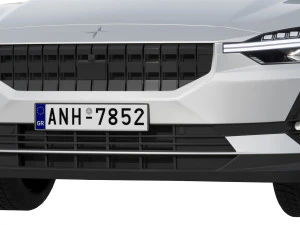 Polestar 2 2023 3D Model
