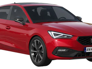 Seat Leon FR 3D Model