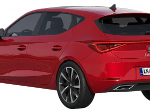 Seat Leon FR 3D Model