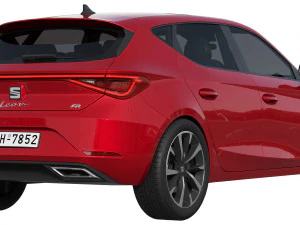 Seat Leon FR 3D Model