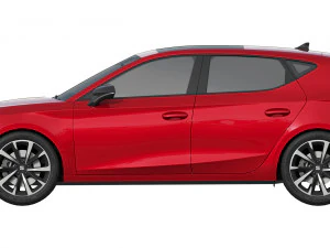 Seat Leon FR 3D Model