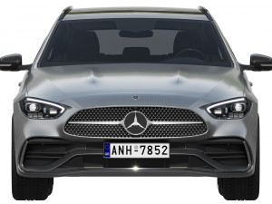 Mercedes-Benz C-Class Estate 2022 3D Модель