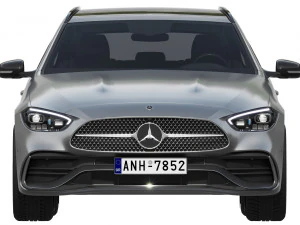 Mercedes-Benz C-Class Estate 2022 3D Model