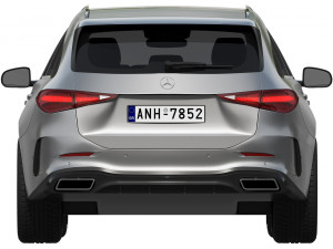 Mercedes-Benz C-Class Estate 2022 3D Модель