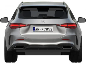 Mercedes-Benz C-Class Estate 2022 3D Model