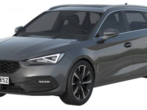 SEAT Leon Sportstourer FR 3D Model