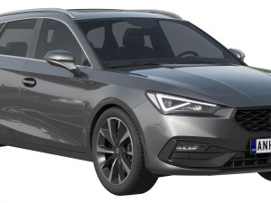 SEAT Leon Sportstourer FR 3D Model