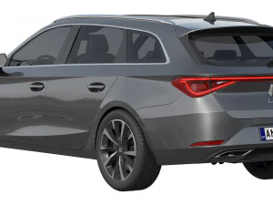 SEAT Leon Sportstourer FR 3D Model