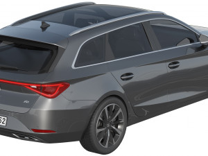 SEAT Leon Sportstourer FR 3D Model