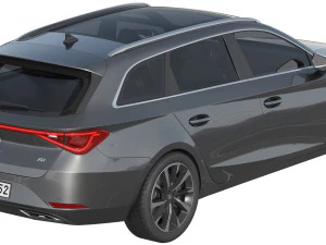 SEAT Leon Sportstourer FR 3D Model