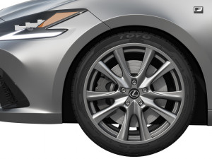 Lexus ES F-sport 2022 3D Model