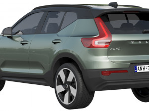 VOLVO XC40 Recharge 2023 3D Model