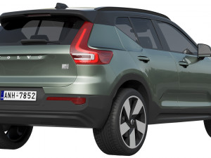 VOLVO XC40 Recharge 2023 3D Model