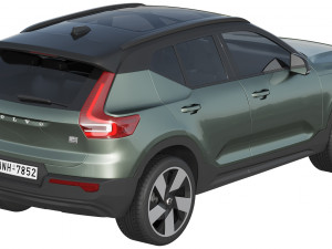 VOLVO XC40 Recharge 2023 3D Model