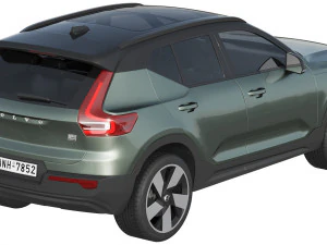 VOLVO XC40 Recharge 2023 3D Model