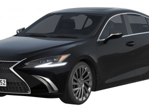 Lexus ES 2022 3D Model