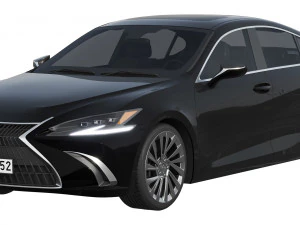 Lexus ES 2022 3D Modell
