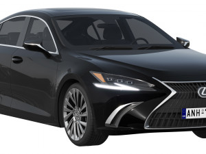 Lexus ES 2022 3D Model