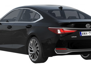 Lexus ES 2022 3D Model