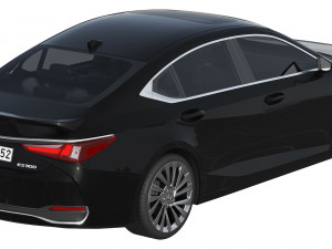 Lexus ES 2022 3D Model