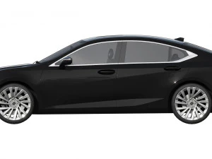 Lexus ES 2022 3D Model