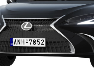 Lexus ES 2022 3D Model