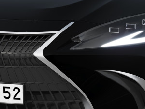 Lexus ES 2022 3D Model