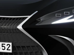 Lexus ES 2022 3D Model