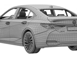 Lexus ES 2022 3D Model