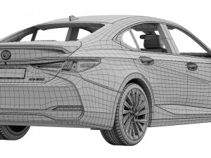 Lexus ES 2022 3D Model