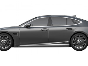 Lexus LS500h Hybrid 2022 Modelo 3D