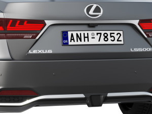 Lexus LS500h Hybrid 2022 Modelo 3D