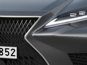 Lexus LS500h Hybrid 2022 3D Model