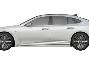 LEXUS LS F-Sport 2022 Modello 3D