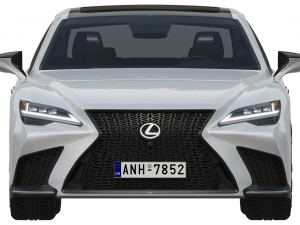 LEXUS LS F-Sport 2022 Modello 3D