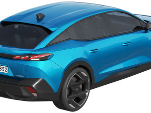 Peugeot 408 2022 3D Модель