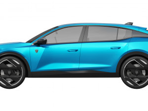 Peugeot 408 2022 3D Модель