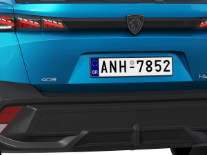 Peugeot 408 2022 3D Модель
