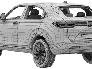 Honda HR-V 2022 3D 모델