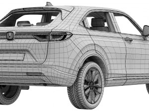 Honda HR-V 2022 3D 모델